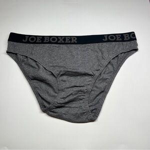 Joe Boxer Charcoal Briefs with Black Waistband